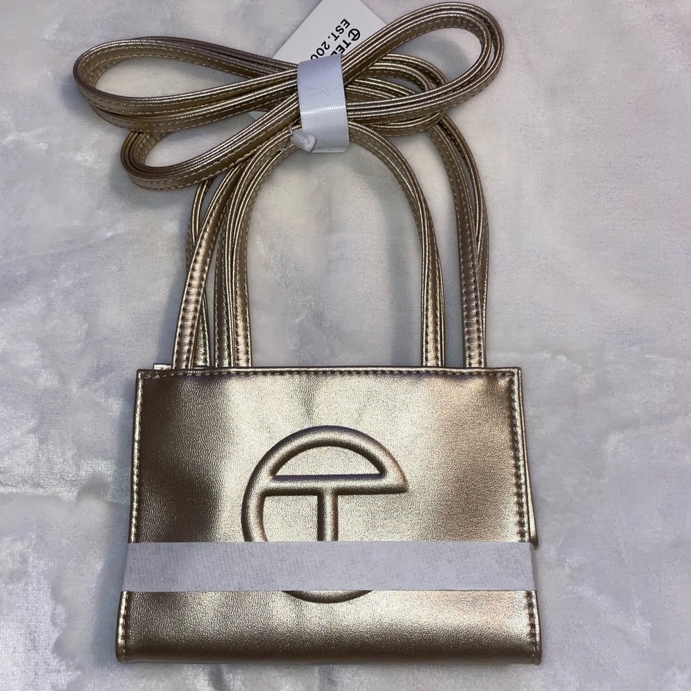 GOLD SMALL TELFAR